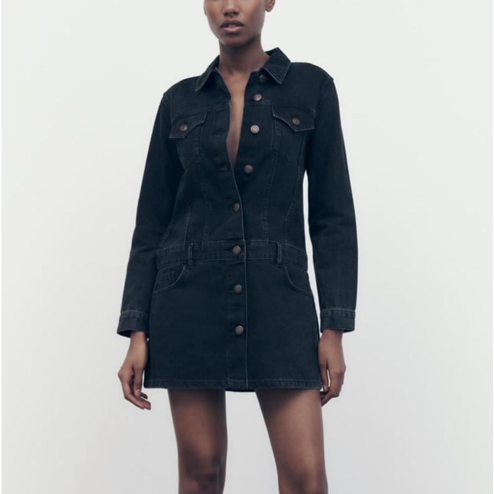 Denim dress
